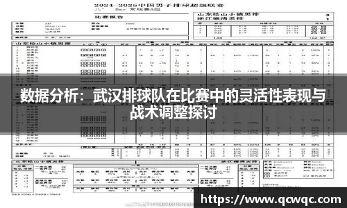 数据分析：武汉排球队在比赛中的灵活性表现与战术调整探讨
